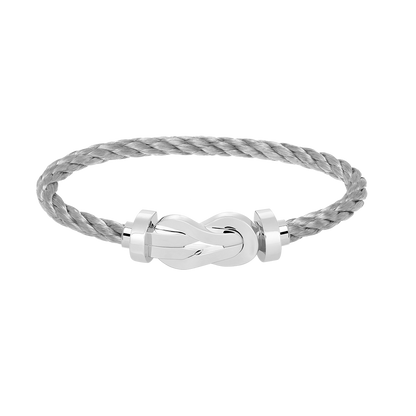 [Star Jewelry]CHANCE LARGE 8 FIGURE BUCKLE NO DIAMOND BRACELET SILVER