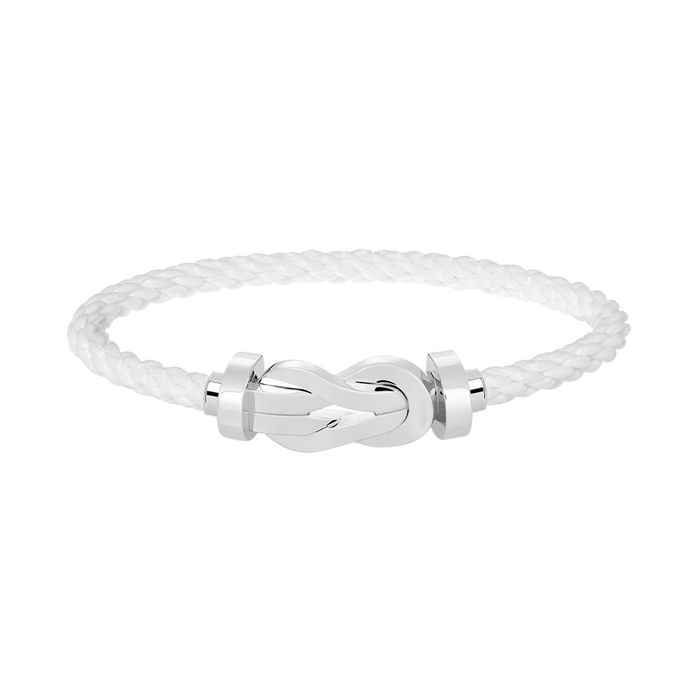 [Star Jewelry]CHANCE LARGE 8 FIGURE BUCKLE NO DIAMOND BRACELET SILVER