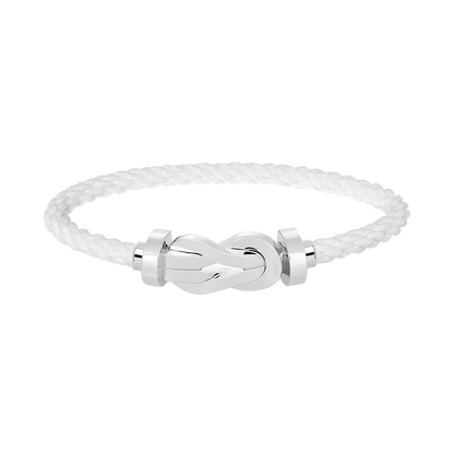 [Star Jewelry]CHANCE LARGE 8 FIGURE BUCKLE NO DIAMOND BRACELET SILVER