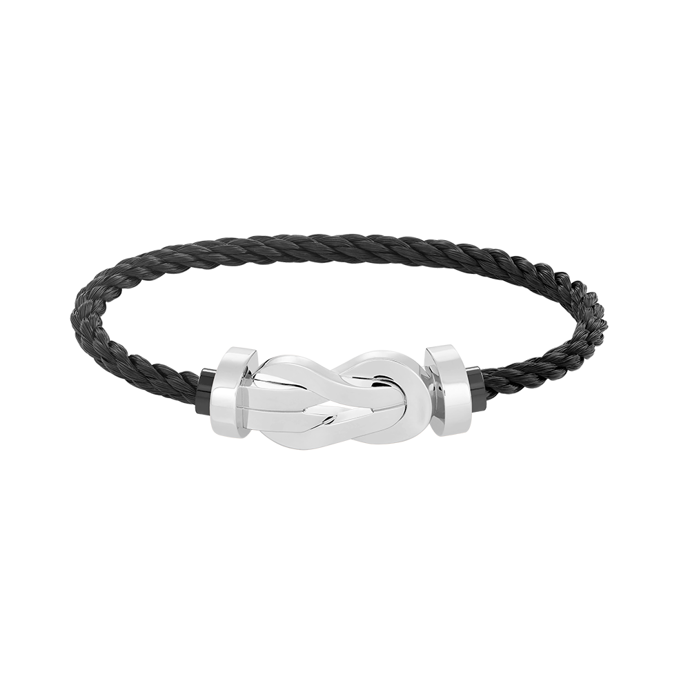 [Star Jewelry]CHANCE LARGE 8 FIGURE BUCKLE NO DIAMOND BRACELET SILVER