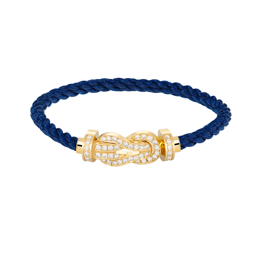 [Star Jewelry]CHANCE LARGE 8 FIGURE BUCKLE FULLDIAMOND BRACELET GOLD
