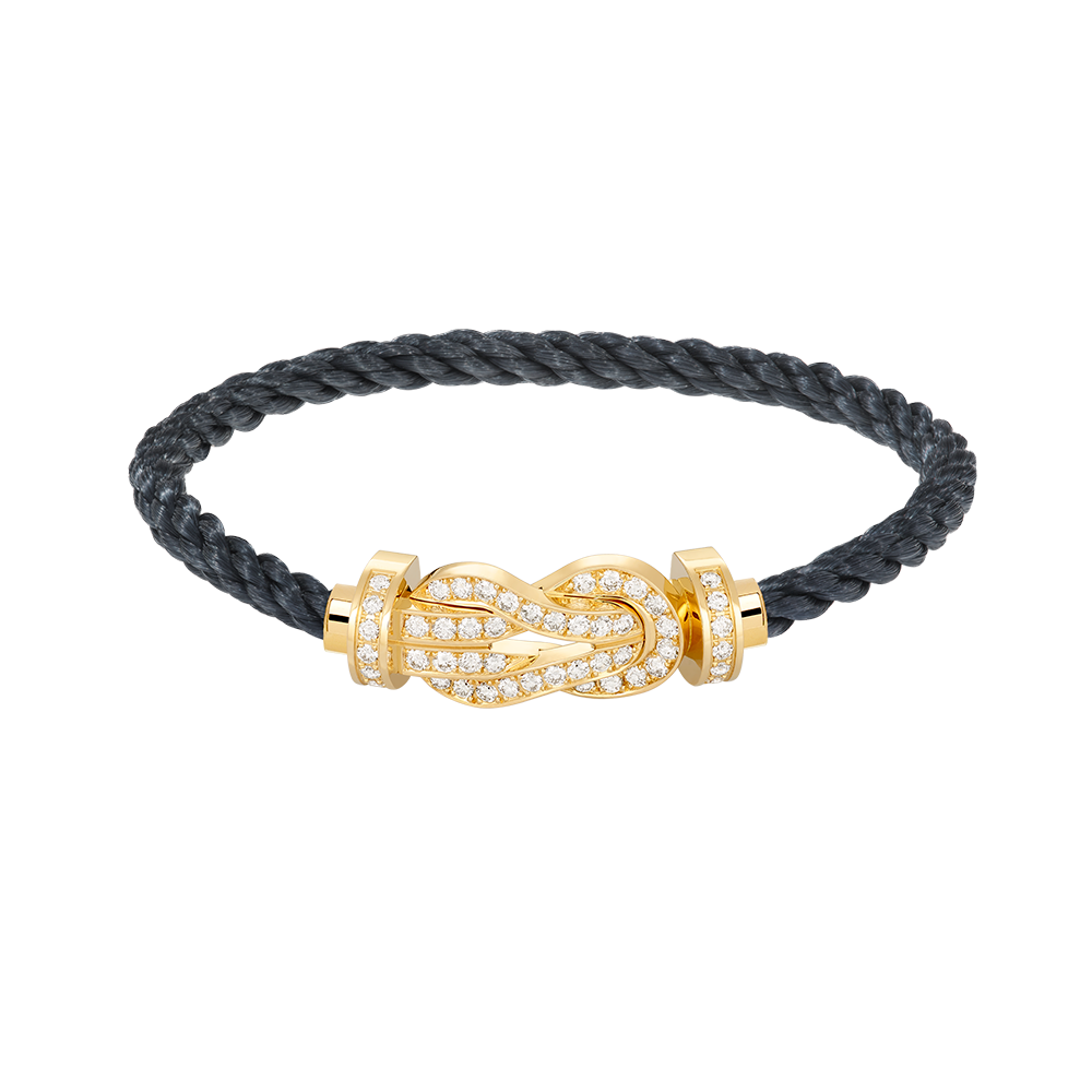 [Star Jewelry]CHANCE LARGE 8 FIGURE BUCKLE FULLDIAMOND BRACELET GOLD