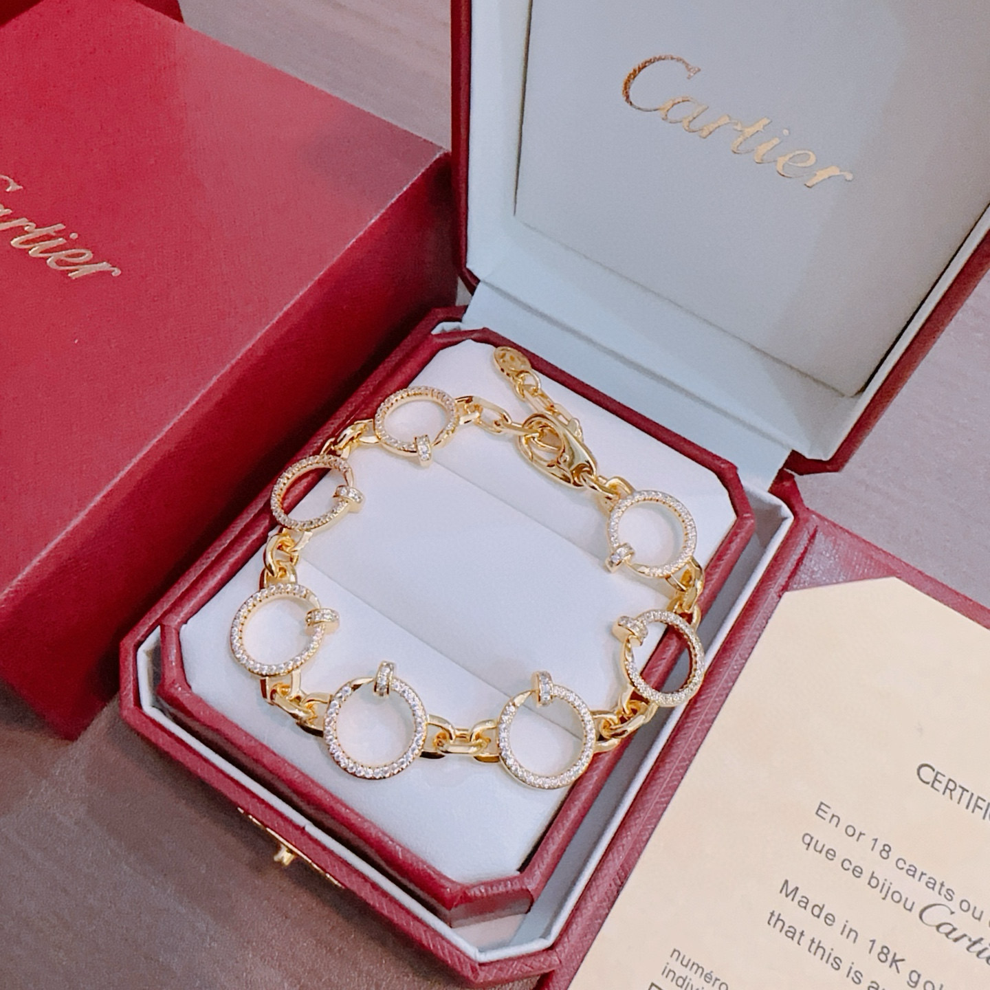 [Star Jewelry Jewelry] LOVE&JUSTE BRACELET DIAMONDS