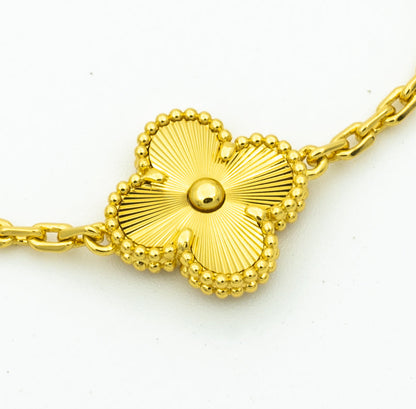 [Star Jewelry] CLOVER 5 MOTIF LASER BRACELET COLLECTION