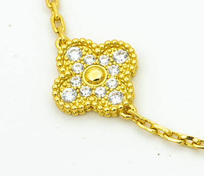 [Star Jewelry] CLOVER 5 MOTIF LASER BRACELET COLLECTION