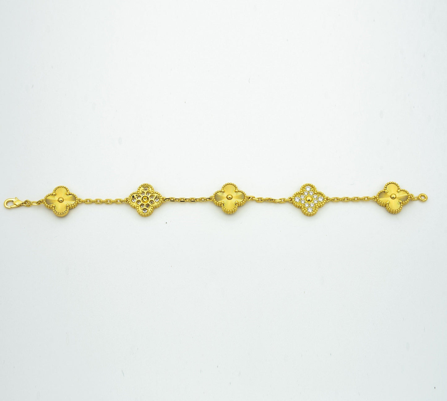 [Star Jewelry] CLOVER 5 MOTIF LASER BRACELET COLLECTION