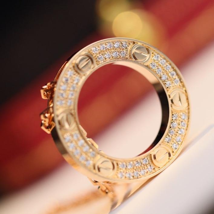 [Star Jewelry]LOVE NECKLACE ADJUSTABLE ROSE GOLD