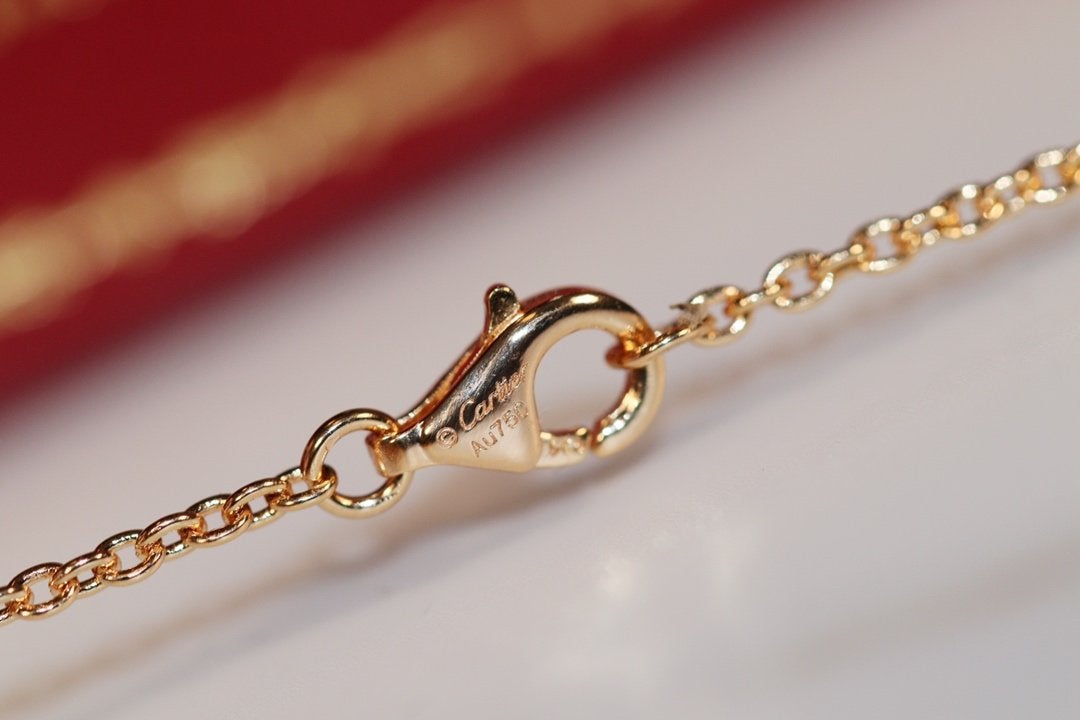 [Star Jewelry]LOVE NECKLACE PINK GOLD AND SILVER