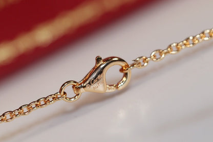 [Star Jewelry]LOVE NECKLACE PINK GOLD AND SILVER