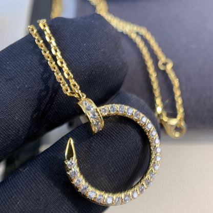 [Star Jewelry]JUSTE NECKLACE GOLD DIAMONDS