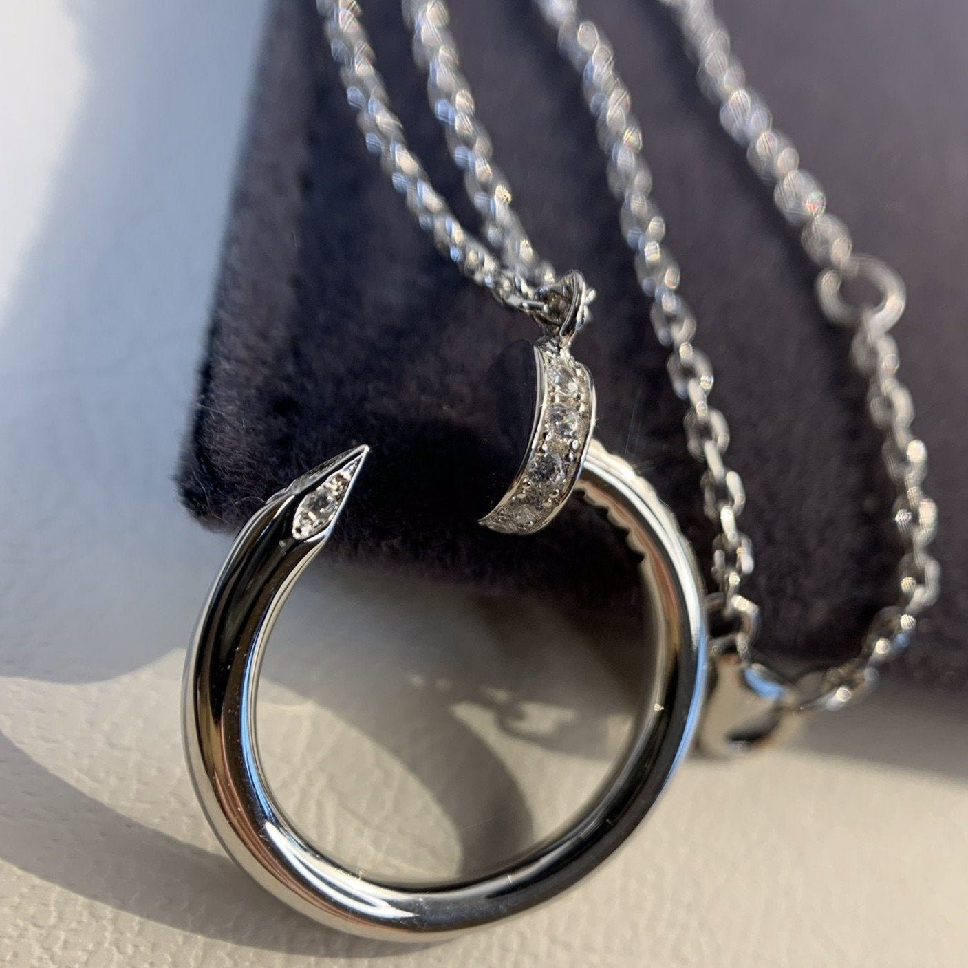 [Star Jewelry]JUSTE NECKLACE SILVER