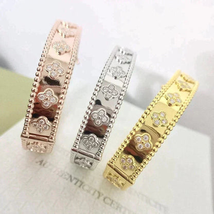 [Star Jewelry]CLOVER BRACELET 8MM DIAMONDS