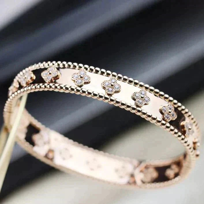 [Star Jewelry]CLOVER BRACELET 8MM DIAMONDS