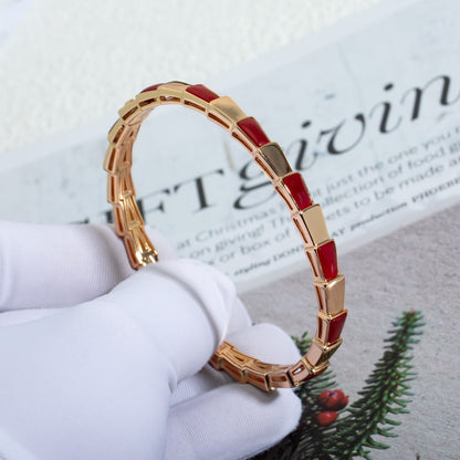 [Star Jewelry]SERPENTI BRACELET PINK GOLD RUBELLITE