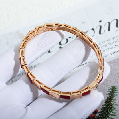 [Star Jewelry]SERPENTI BRACELET PINK GOLD RUBELLITE