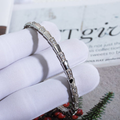 [Star Jewelry]SERPENTI BRACELET SILVER DIAMOND
