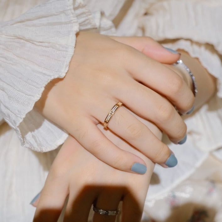 [Star Jewelry]LOVE RING 2.65MM DIAMOND