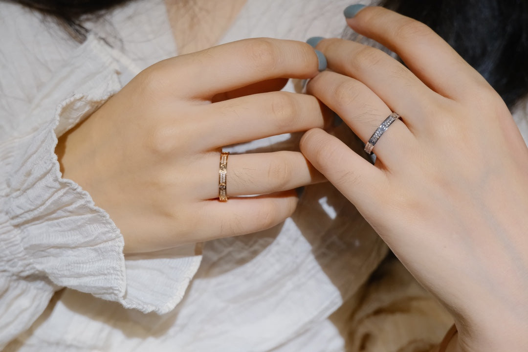 [Star Jewelry]LOVE RING 2.65MM DIAMOND