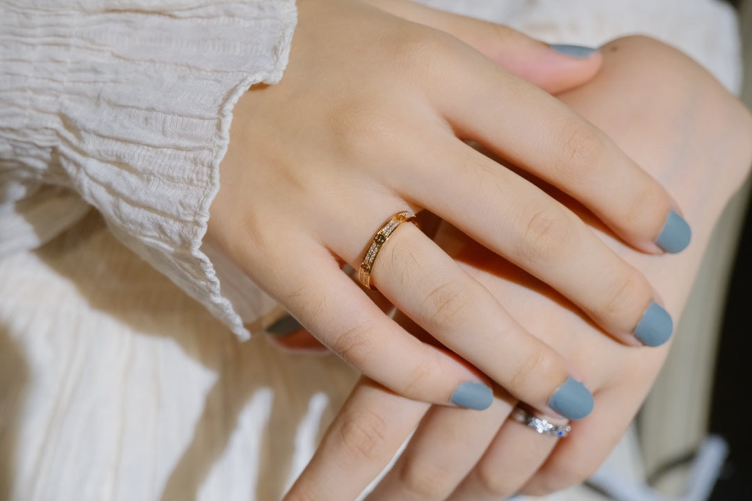[Star Jewelry]LOVE RING 2.65MM DIAMOND