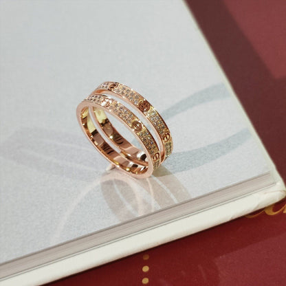 [Star Jewelry]LOVE RING 2.65MM DIAMOND