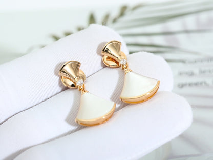 [Star Jewelry]DREAM MOP PINK GOLD EARRINGS
