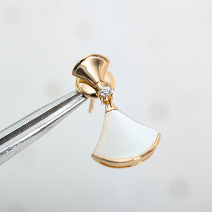 [Star Jewelry]DREAM MOP PINK GOLD EARRINGS