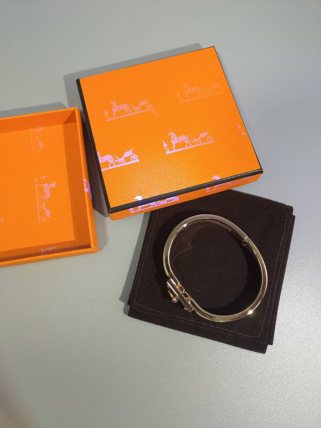 [Star Jewelry]H ORANGE BRACELET