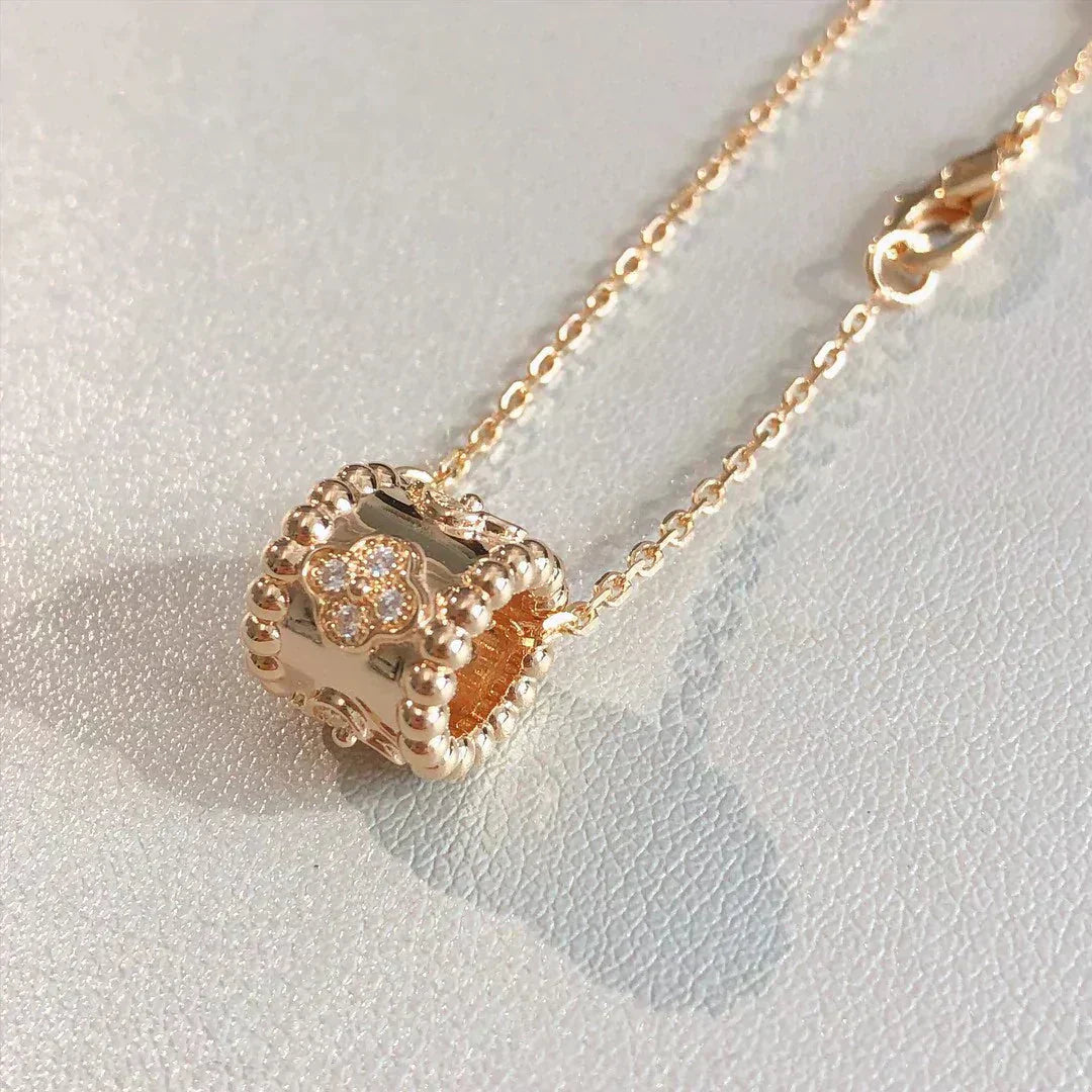 [Star Jewelry]PERLEE PEDANT NECKLACE GOLD / ROSE GOLD
