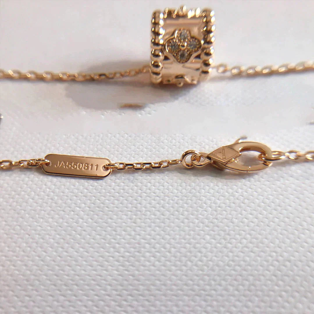 [Star Jewelry]PERLEE PEDANT NECKLACE GOLD / ROSE GOLD