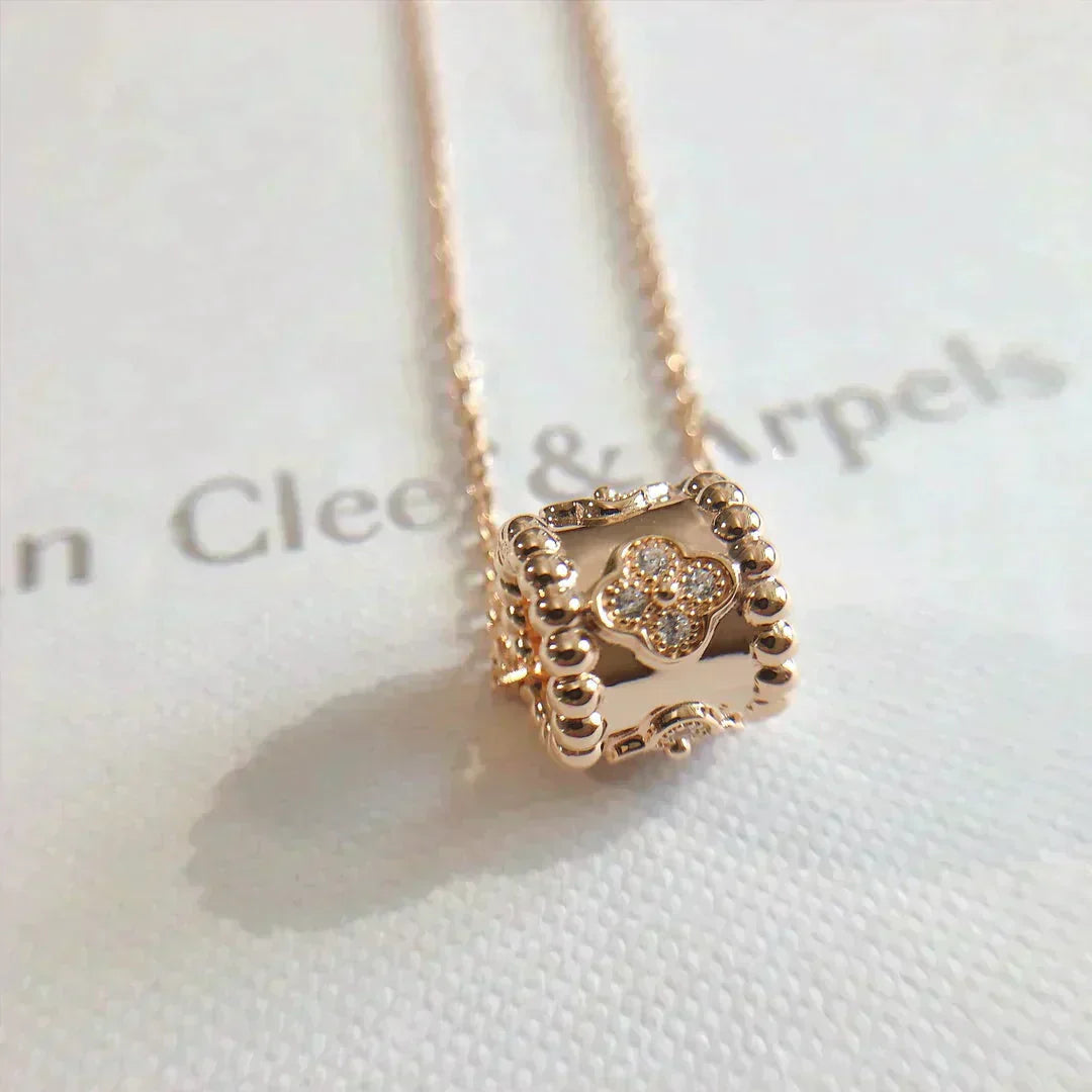 [Star Jewelry]PERLEE PEDANT NECKLACE GOLD / ROSE GOLD