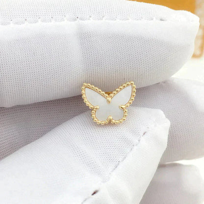 [Star Jewelry]SWEET BUTTERFLY MOP EARSTUDS