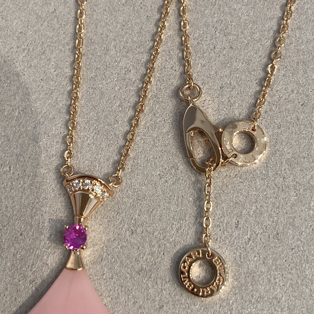 [Star Jewelry]DREAM NECKLACE PINK OPAL
