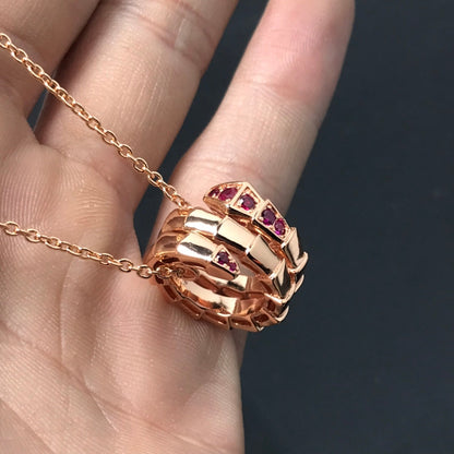 [Star Jewelry]SERPENTI PEDANT NECKLACE