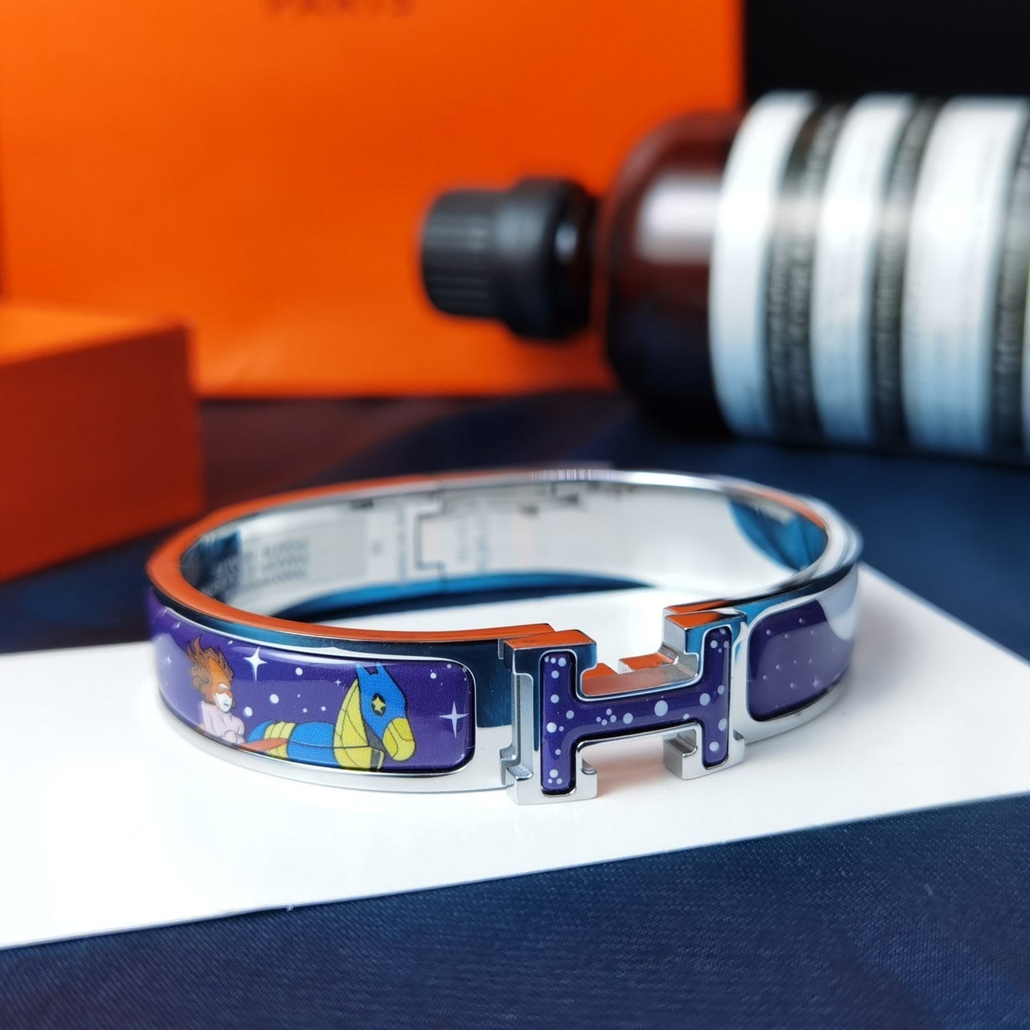 [Star Jewelry]H STAR AND MOON BRACELET 12MM