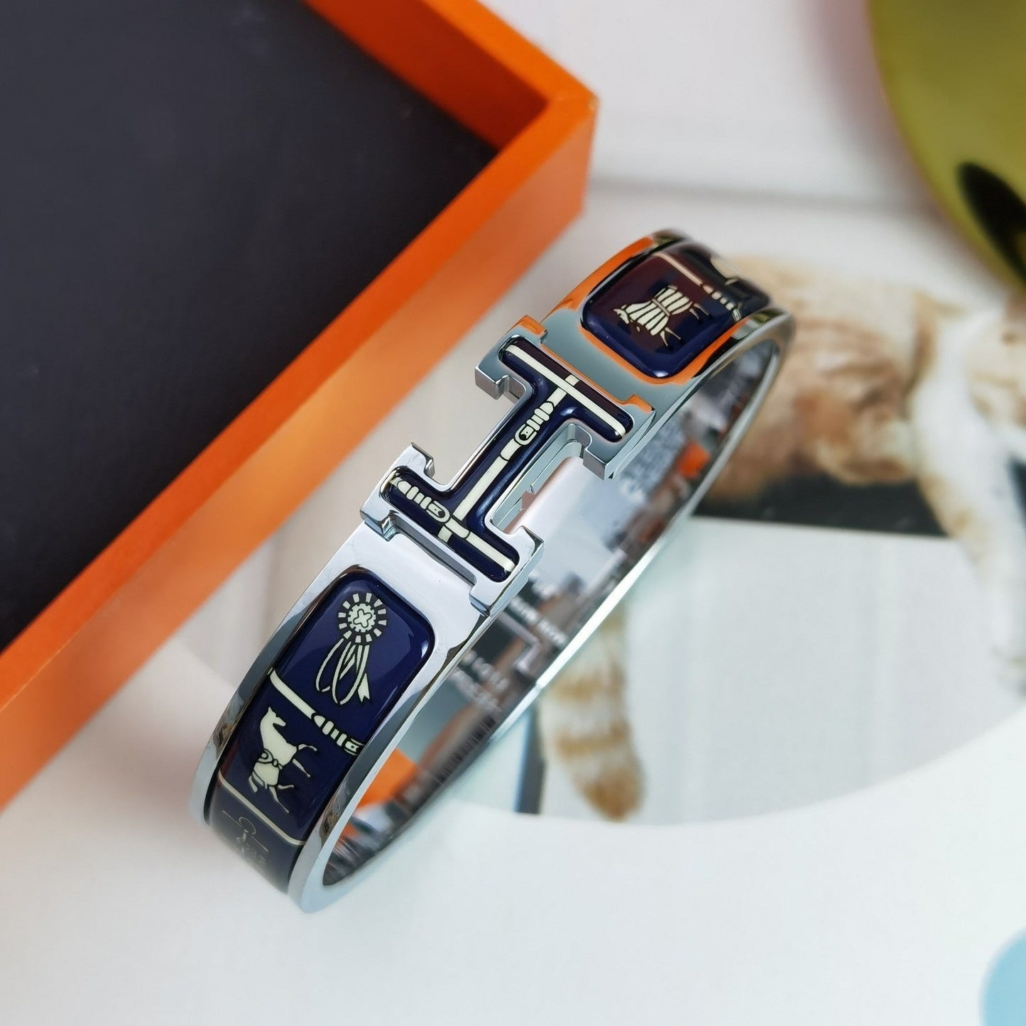 [Star Jewelry]H COUVERTURES DARK BLUE BRACELET