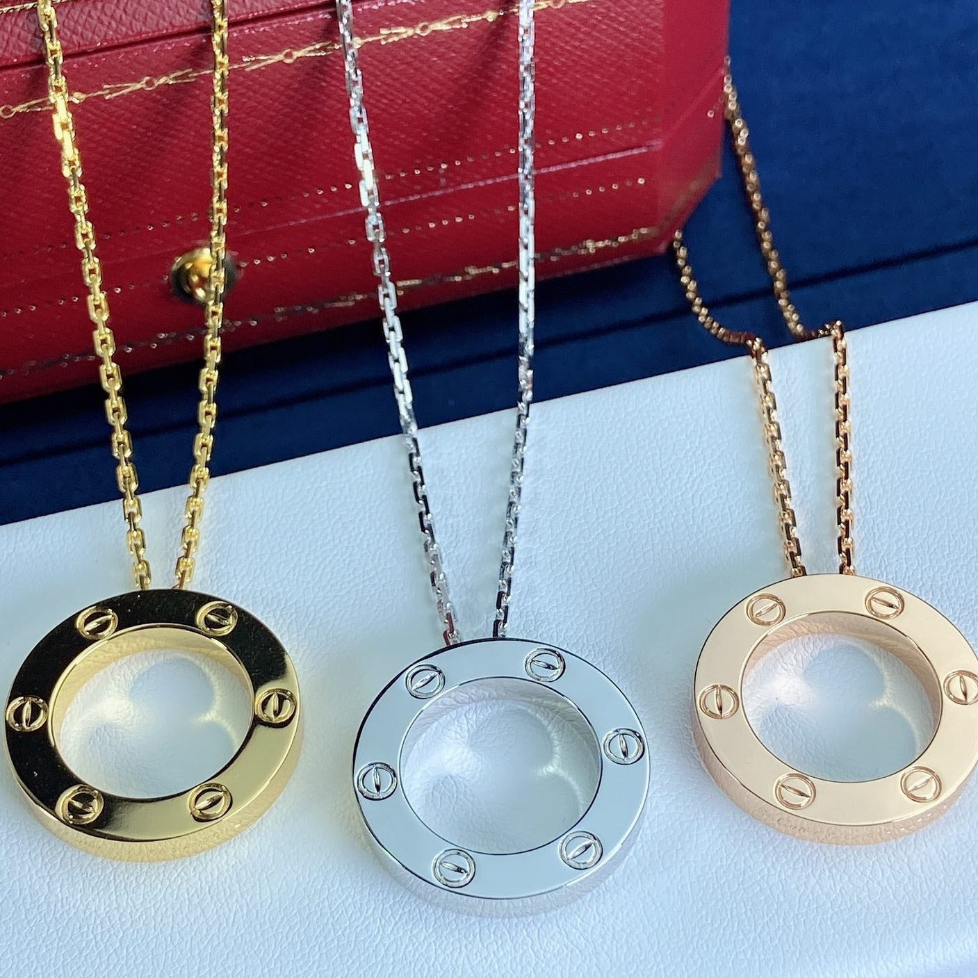 [Star Jewelry]LOVE NECKLACE 16MM