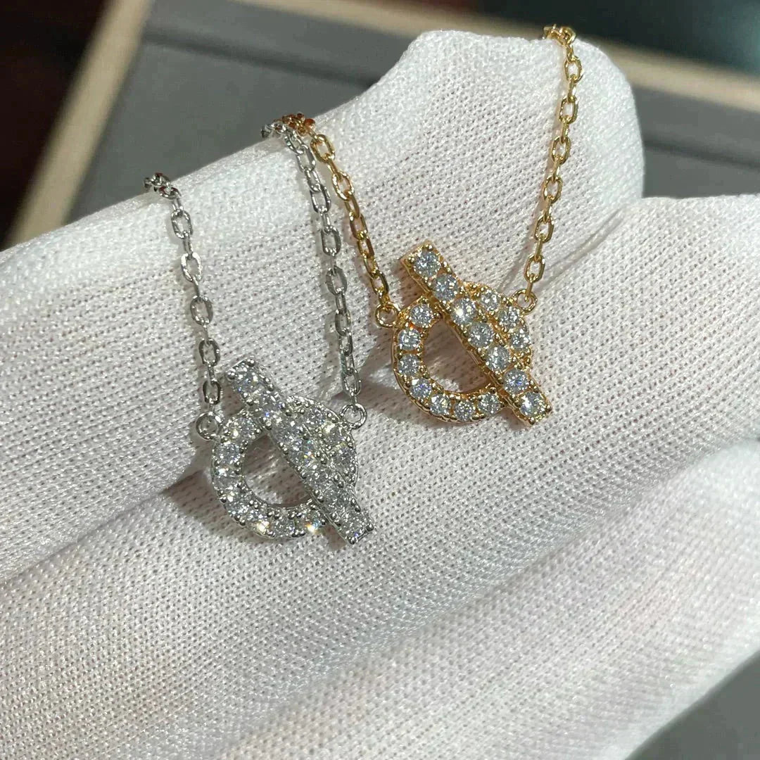 [Star Jewelry]ECHAPEE NECKLACE DIAMOND