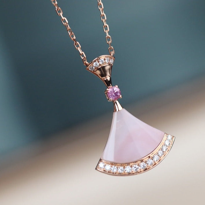 [Star Jewelry]DREAM NECKLACE PINK MOP DIAMOND