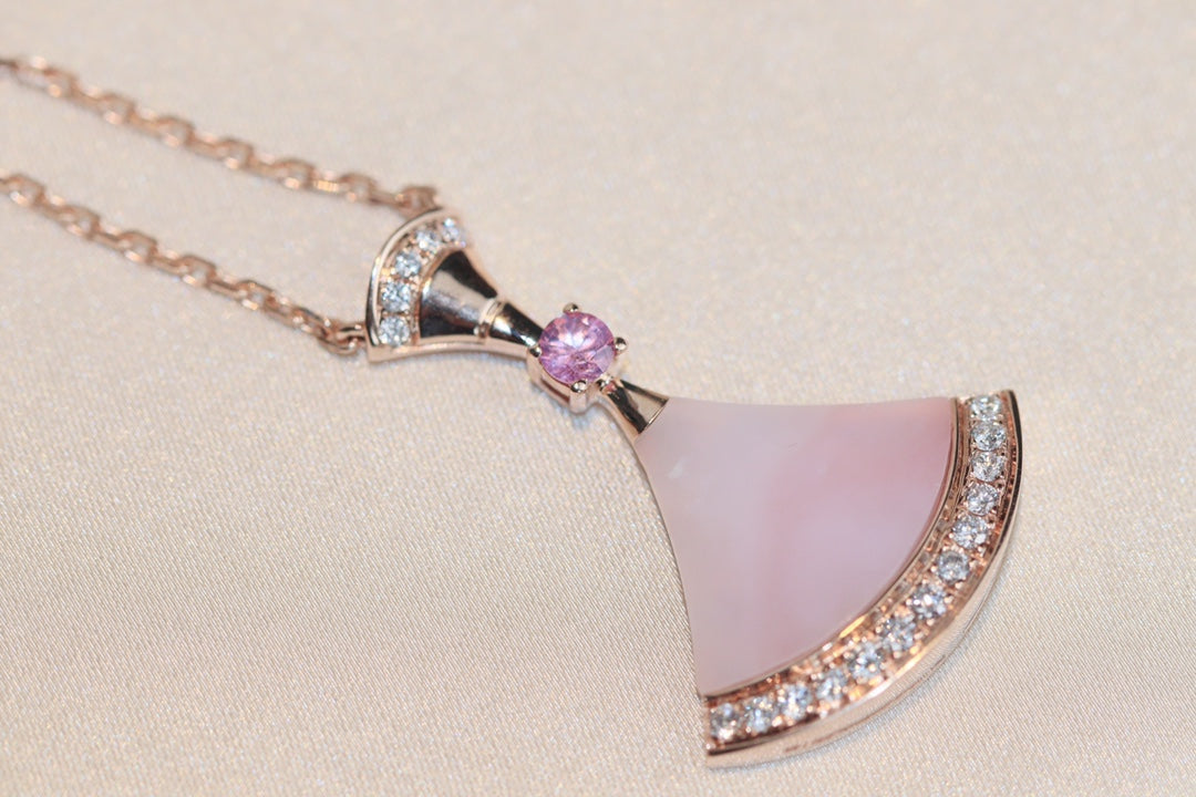 [Star Jewelry]DREAM NECKLACE PINK MOP DIAMOND