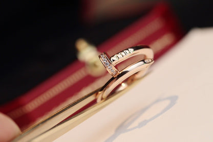 [Star Jewelry]JUSTE RING 2.65MM PINK GOLD DIAMOND