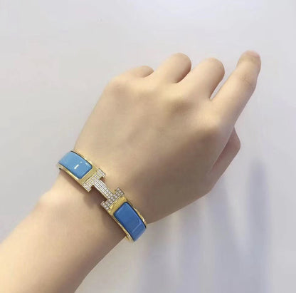 [Star Jewelry]H CLOUD BLUE BRACELET GOLD DIAMOND