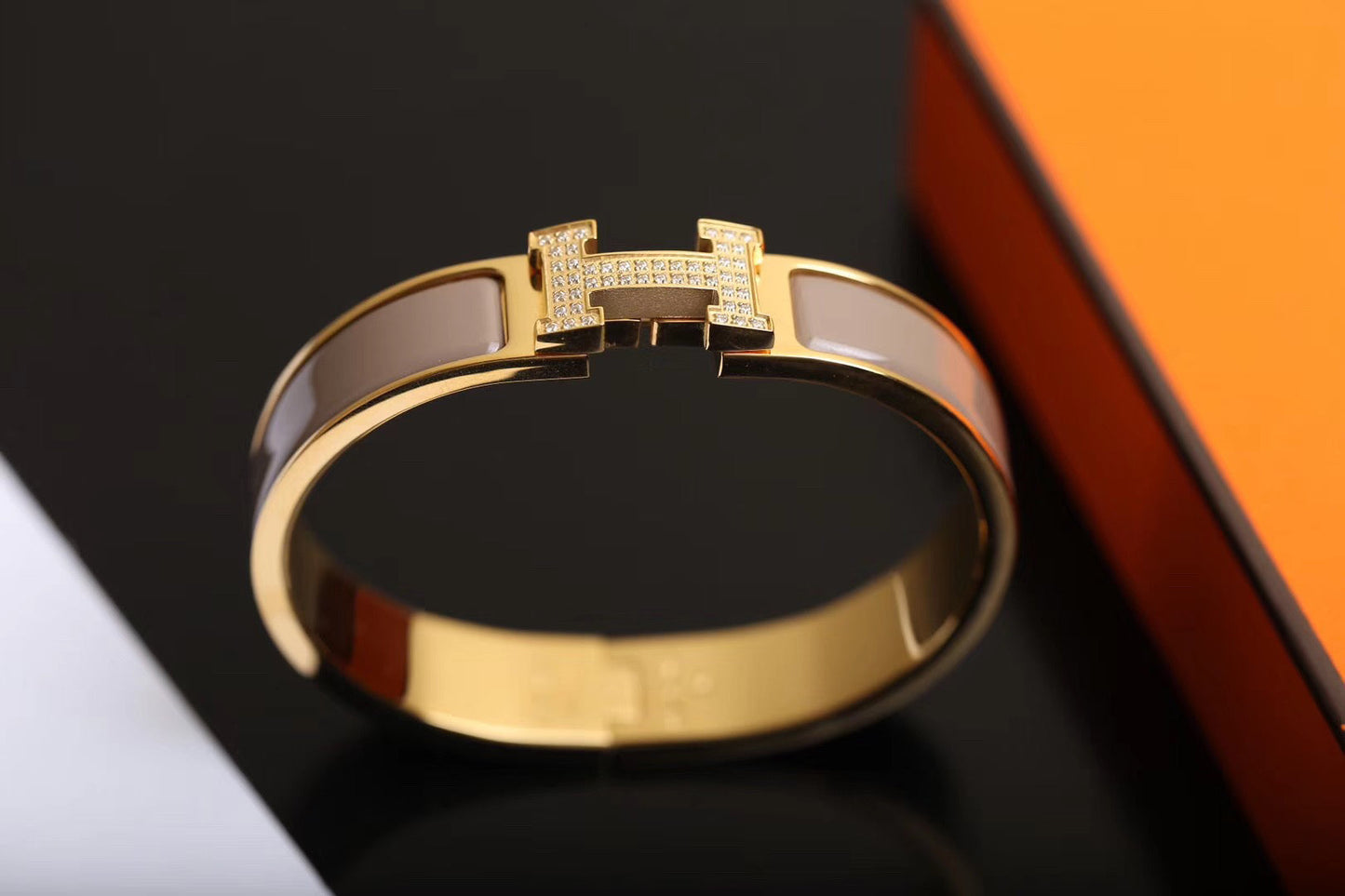 [Star Jewelry]H BRACELET GOLD DIAMOND