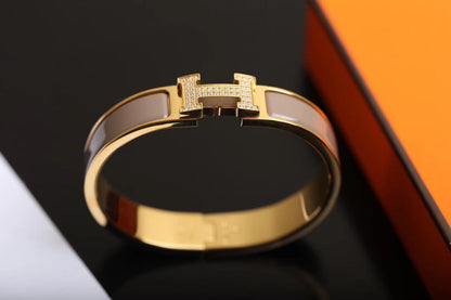 [Star Jewelry]H BRACELET GOLD DIAMOND