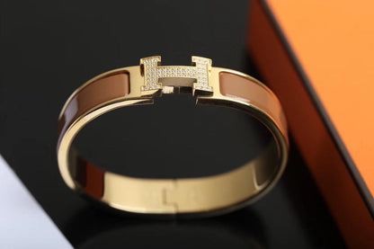 [Star Jewelry]H BRACELET GOLD DIAMOND