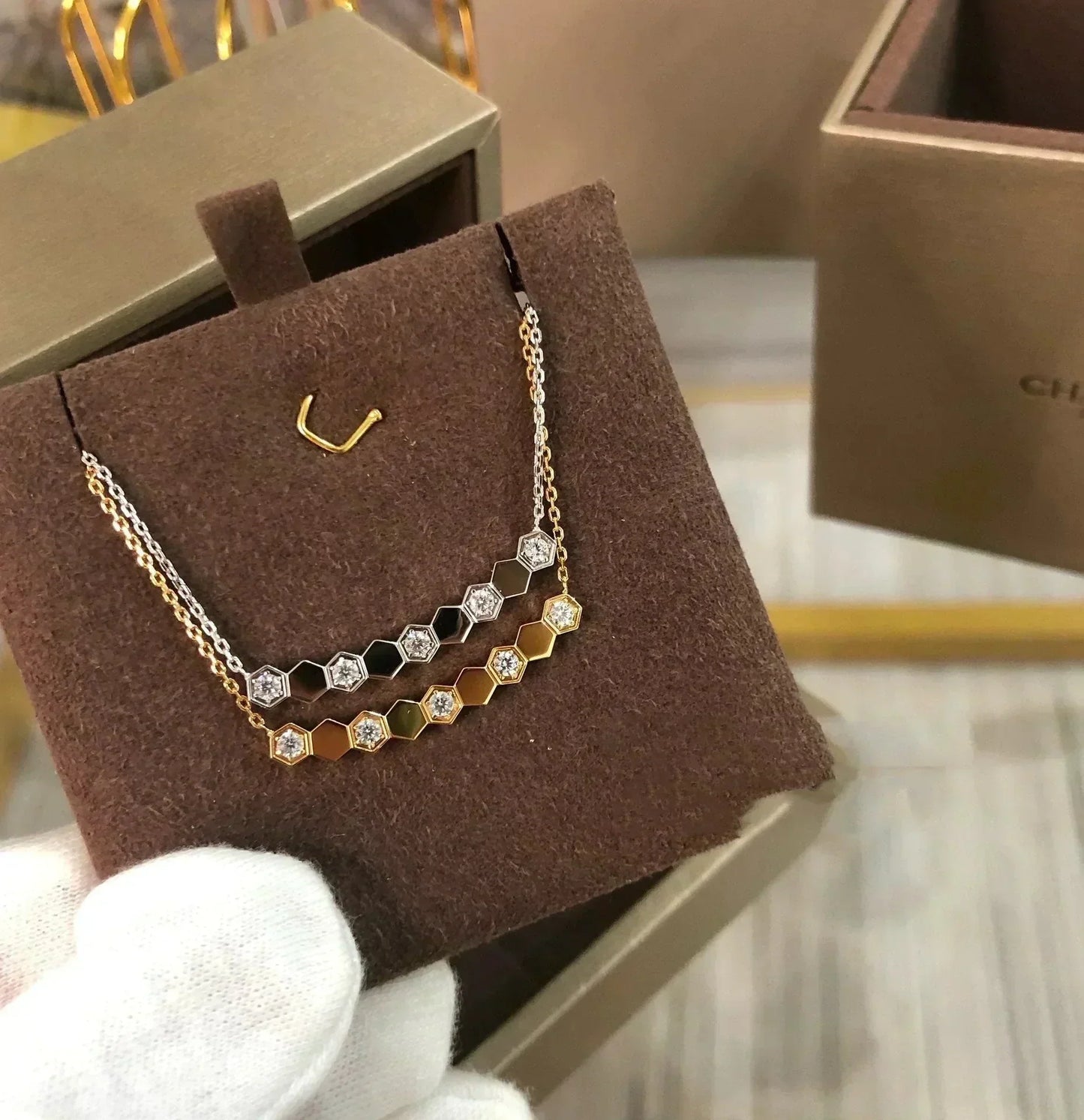 [Star Jewelry]BEE LOVE NECKLACE DIAMOND