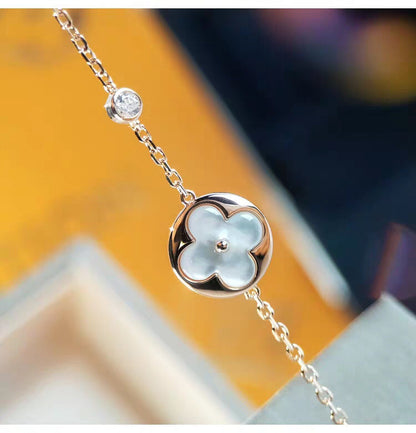[Star Jewelry]SUN MOP GOLD 1 DIAMOND NECKLACE