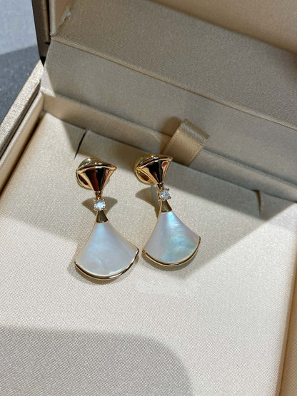 [Star Jewelry]DREAM MOP 1 DIAMOND EARRINGS