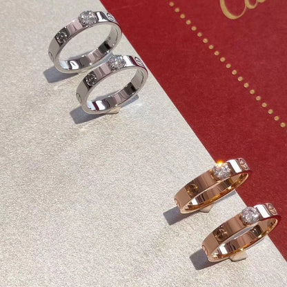 [Star Jewelry]LOVE RING 3.6MM 1 BIG DIAMOND