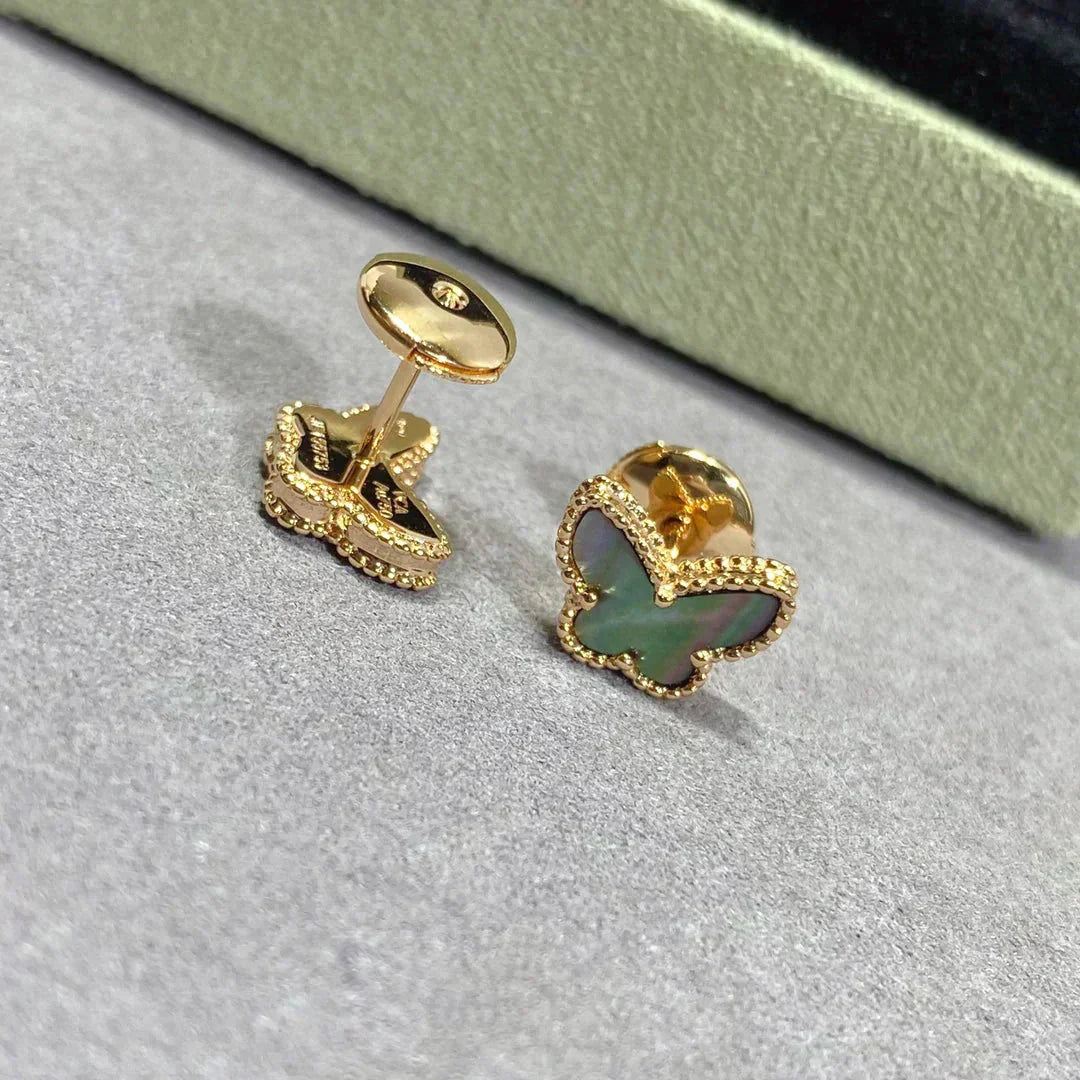 [Star Jewelry]BUTTERFLY DARK MOP  EARRINGS