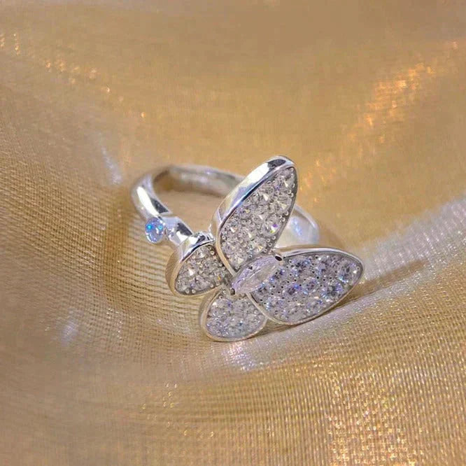 [Star Jewelry]BUTTERFLY DIAMOND RING